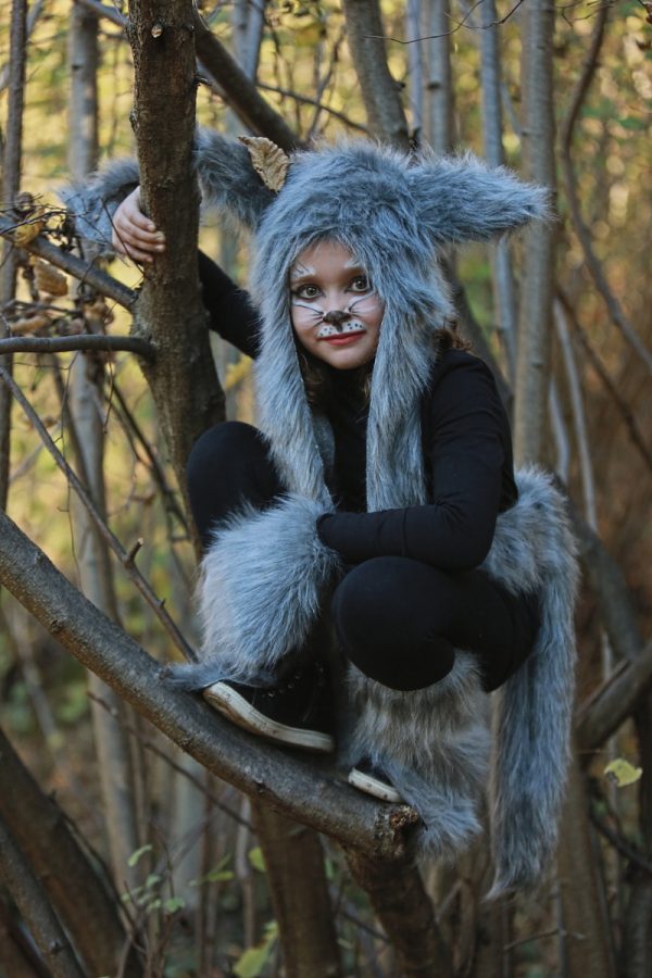 homemade werewolf costume for kids