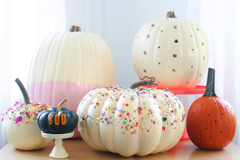 35 Best No Carve Pumpkin Decorating Ideas | Pretty Sweet Printables