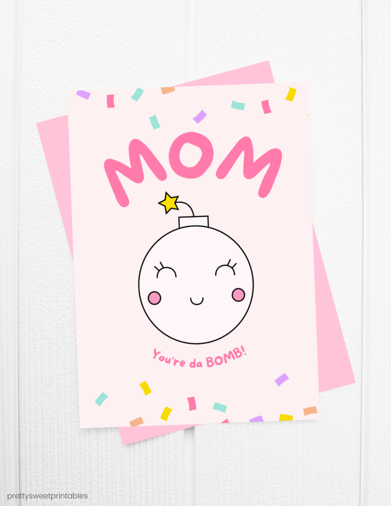 printable mothers day card