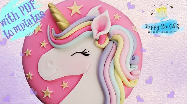 buttercream unicorn cake