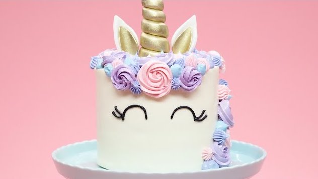 easy unicorn cake