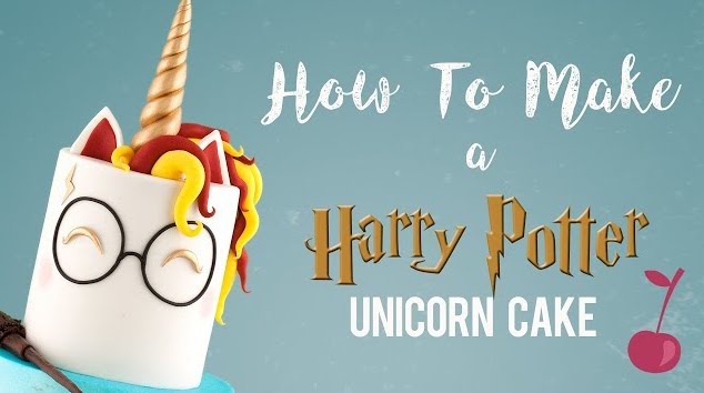 harry potter unicorn cake