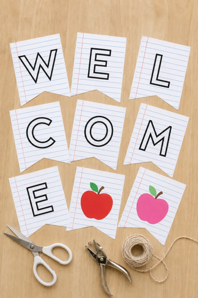printable school letters