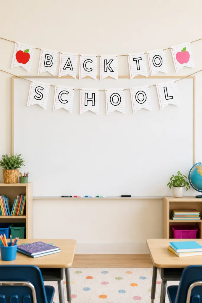 school banner