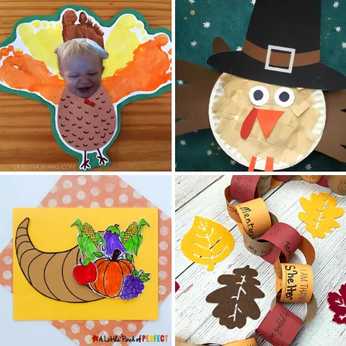 Thanksgiving Crafts for Kids Featured Image