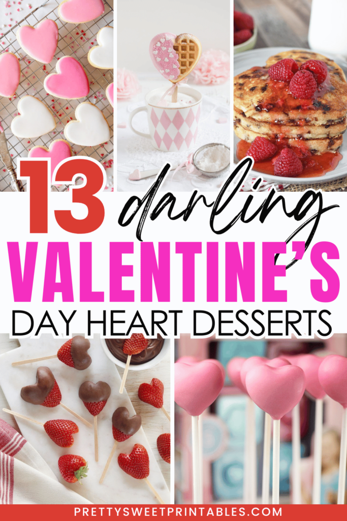 heart shaped desserts