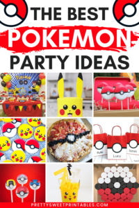 35+ Pokemon Party Ideas That Will Make Your Child's Birthday A Blast ...