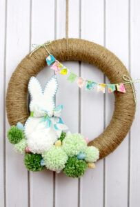 34 DIY Easter Wreath Ideas You Can Make Today | Pretty Sweet Printables