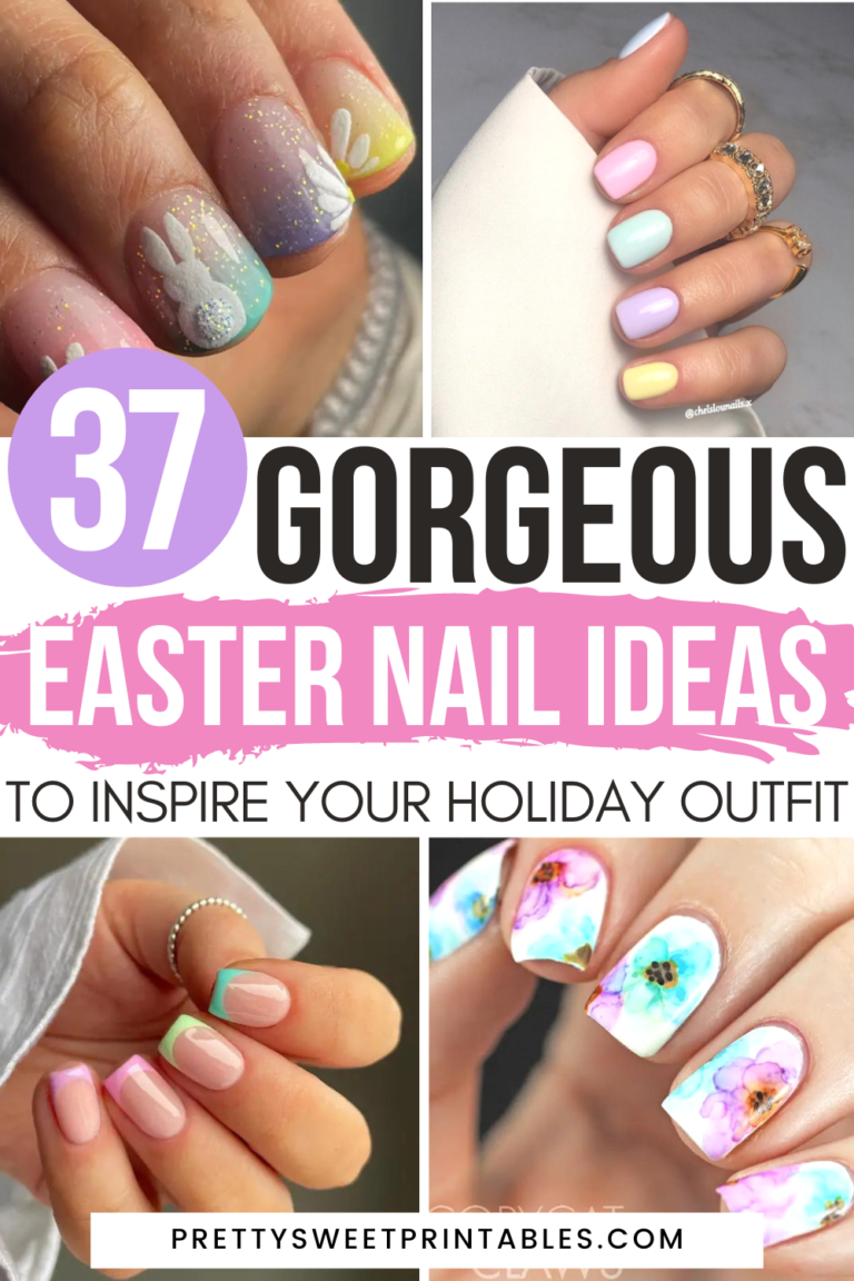 37 Easter Nail Ideas to Inspire Your Holiday Outfit | Pretty Sweet ...