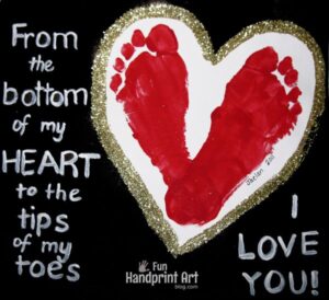 21 Easy & Fun Mother's Day Footprint Art Ideas for Kids | Pretty Sweet ...