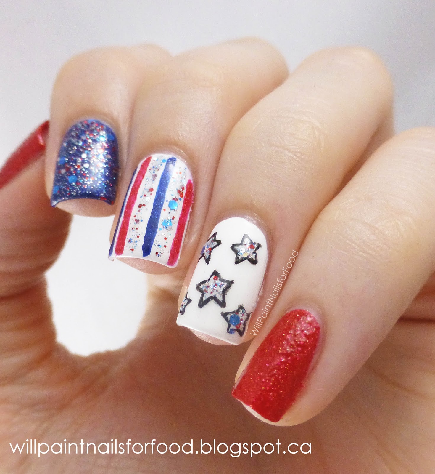 31 Patriotic 4th of July Nails to Rock Your Independence Day ...