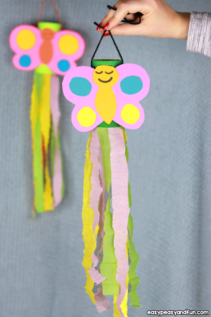 Butterfly Windsock Craft