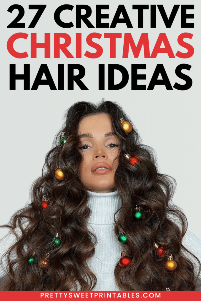 Christmas hair ideas