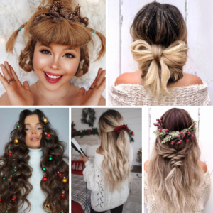 27 Festive Christmas Holiday Hairstyles to Light Up Your Season
