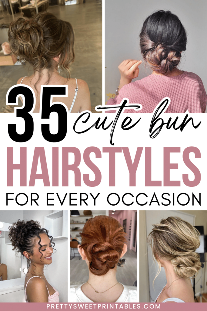 bun hairstyles for women