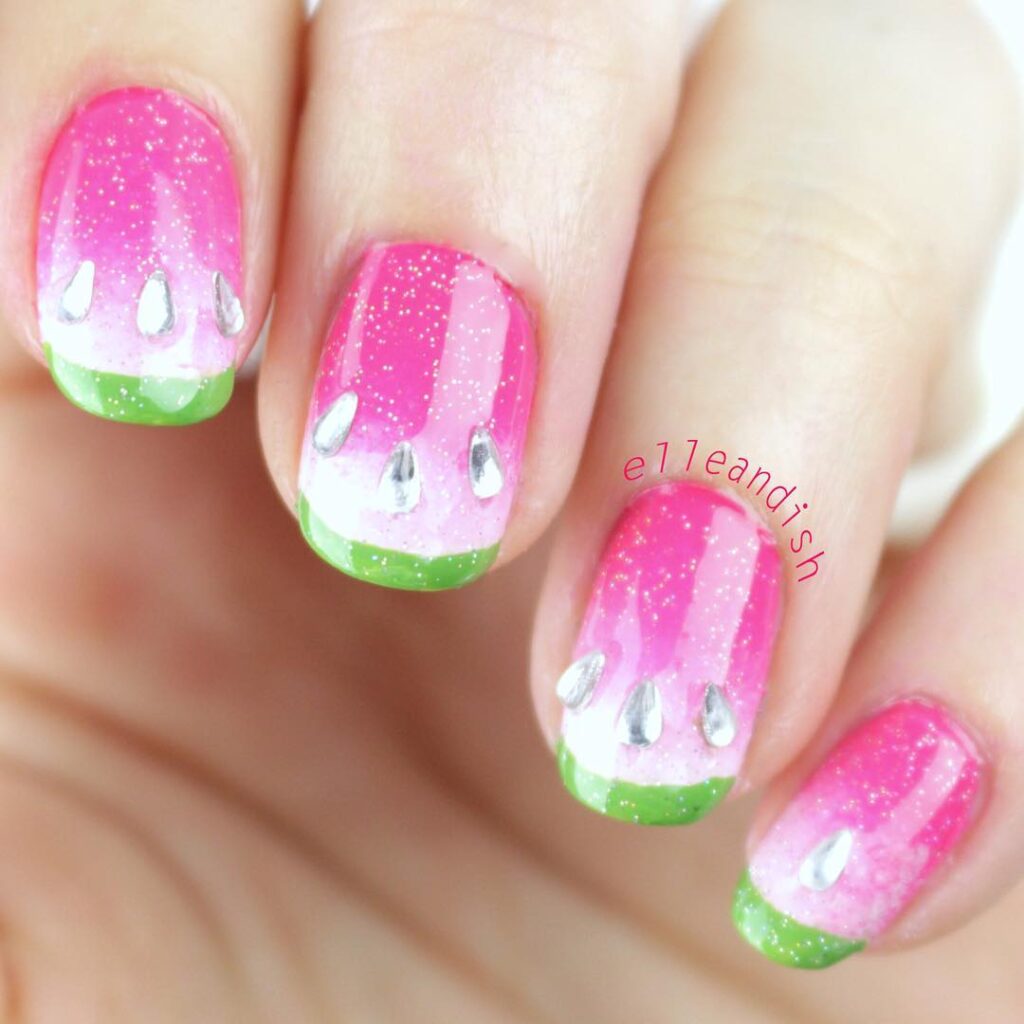 sparkly watermelon delight