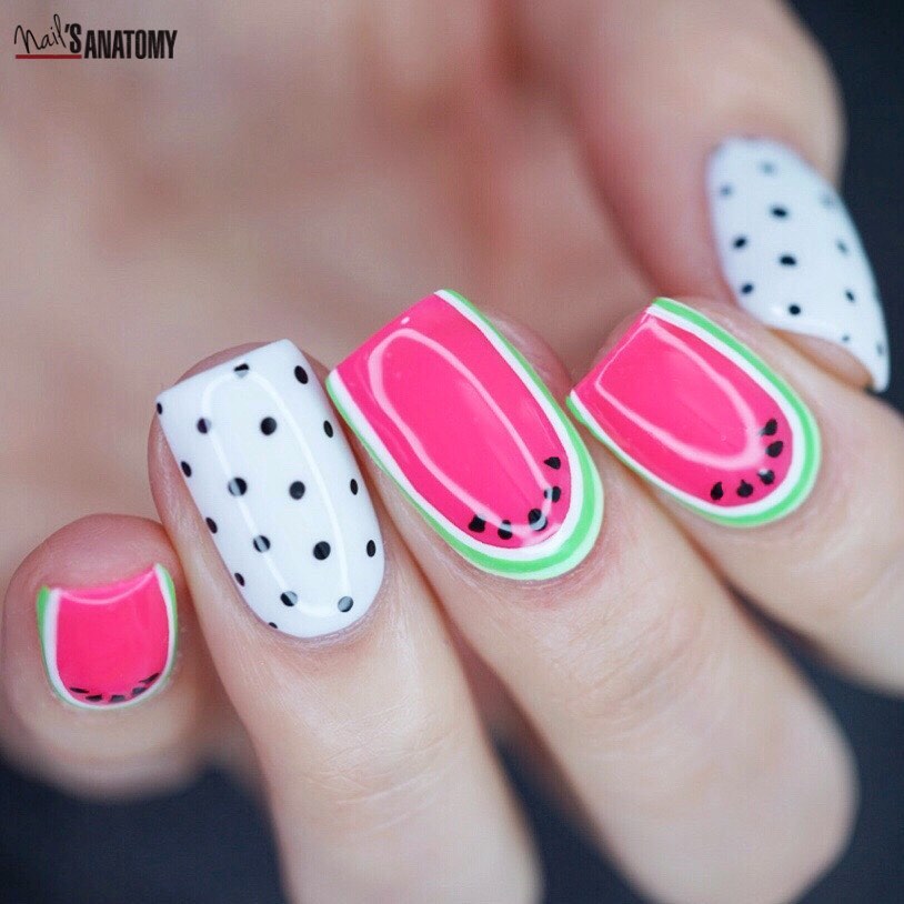 watermelons and polkadots