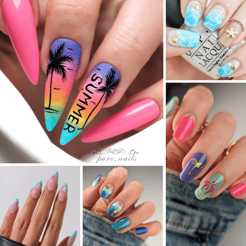 22 Beach Nails Perfect For Your Summer Vacation