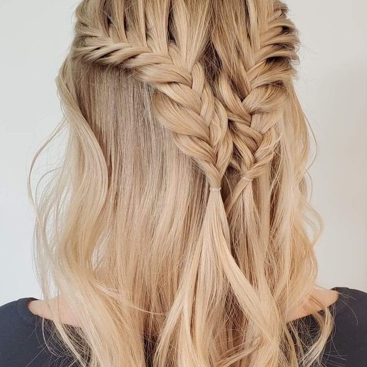 Double French Fishtails