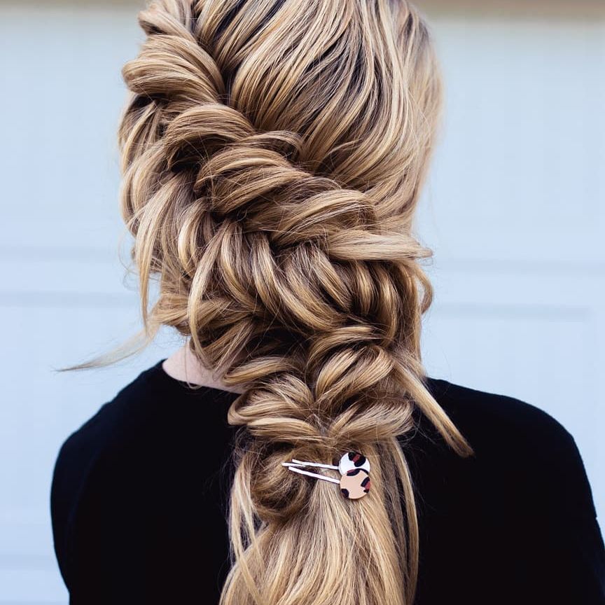 Dutch Fishtail Braid Hairstyles