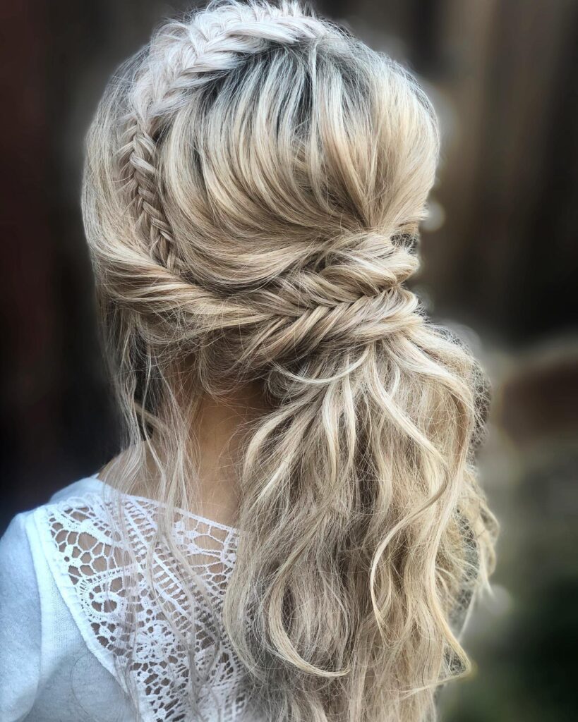 Wedding Fishtail Braid