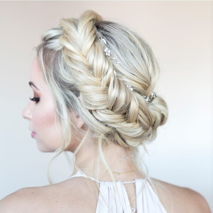 Milkmaid Fishtail Braid