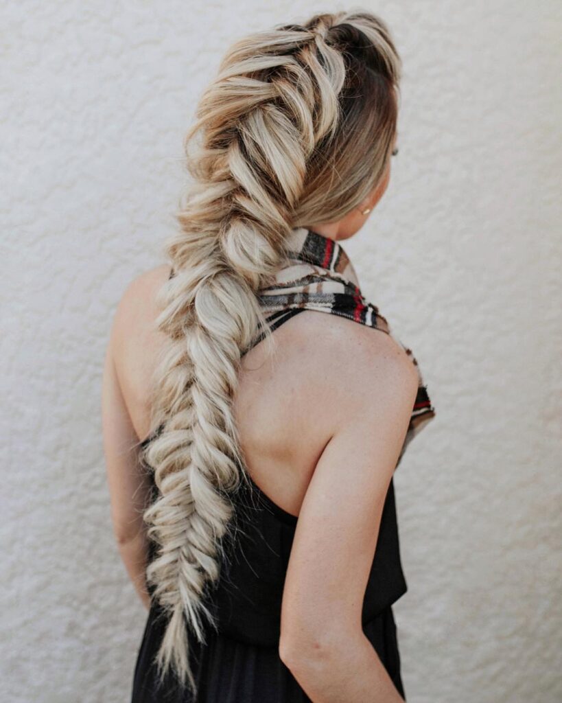 Mohawk Fishtail Braid