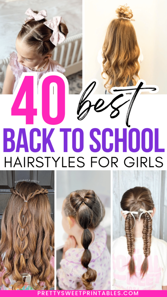 back to school hairstyles for girls