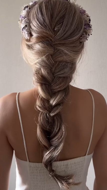 French Braid Hair Hack