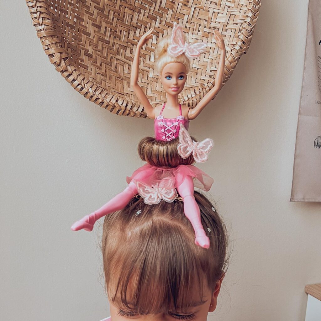 barbie bun crazy hair ideas