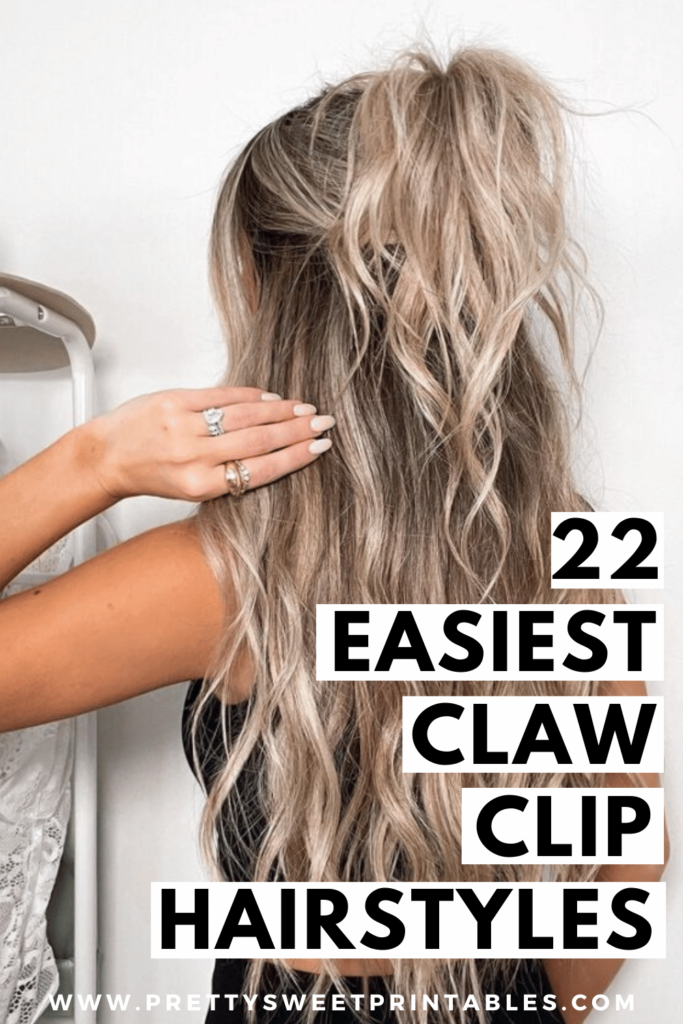 claw clip hairstyles