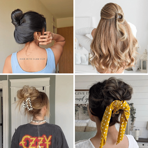 claw clip hairstyles featured