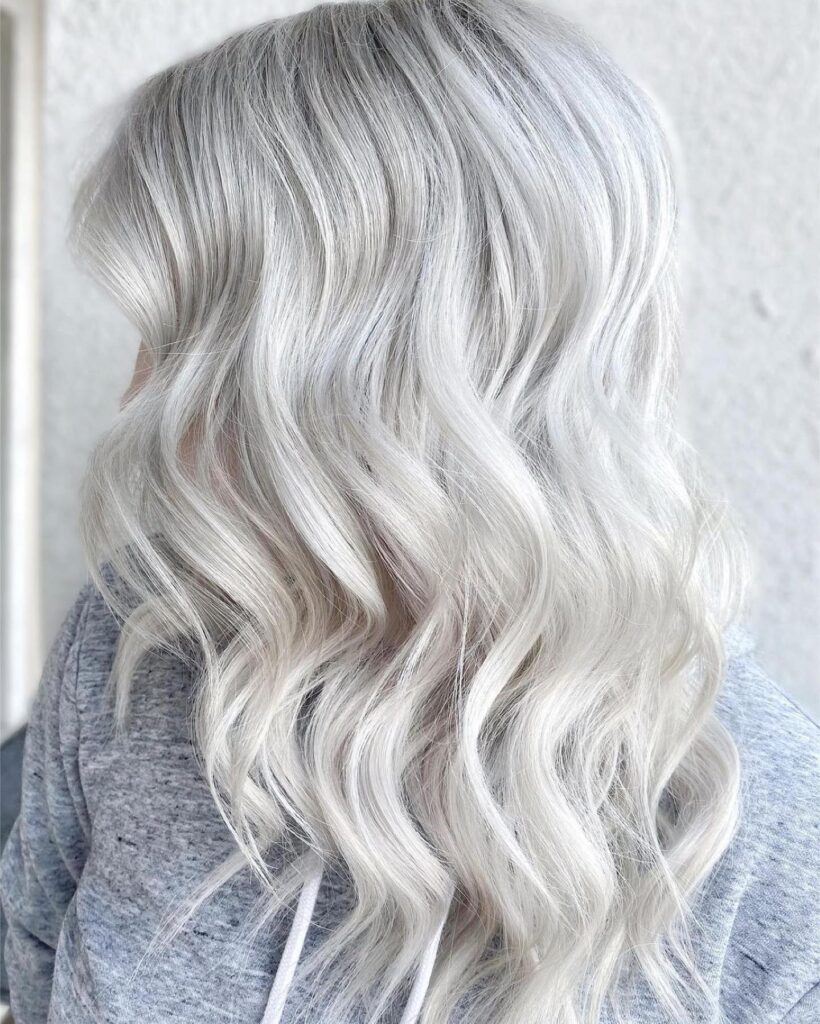 icy blonde