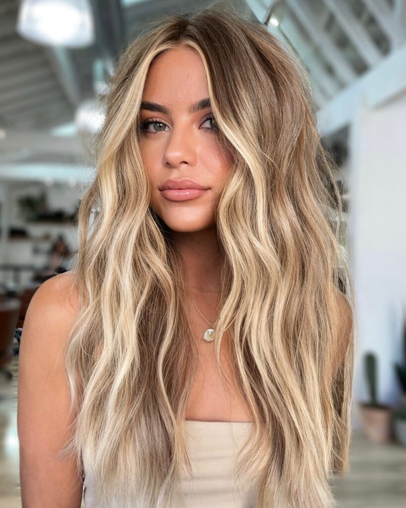 sandy blonde hair color ideas