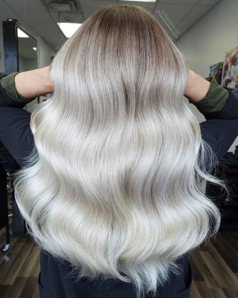 silver blonde