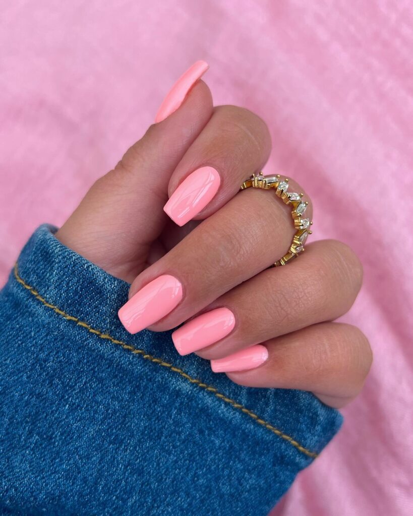 baby pink nail ideas