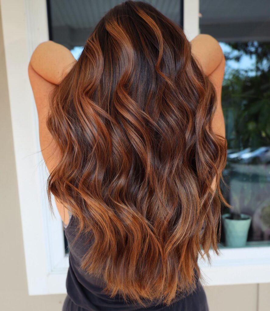 cinnamon spice fall hair colors