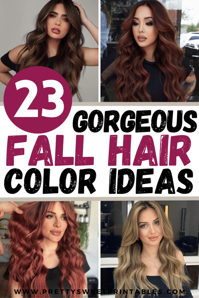 fall hair colors