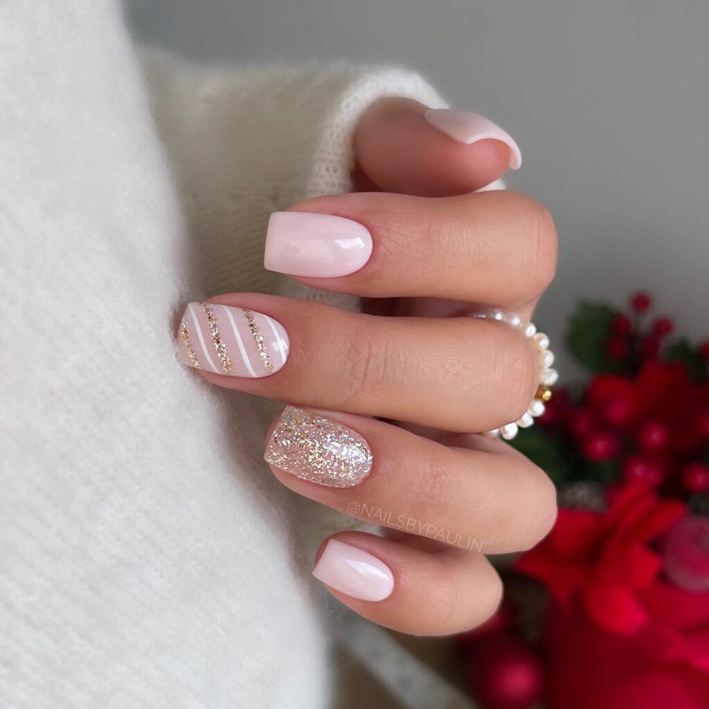 soft pink & glitter