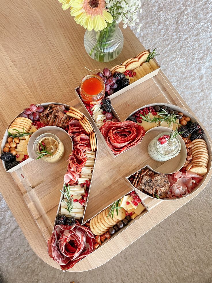 25th birthday charcuterie board