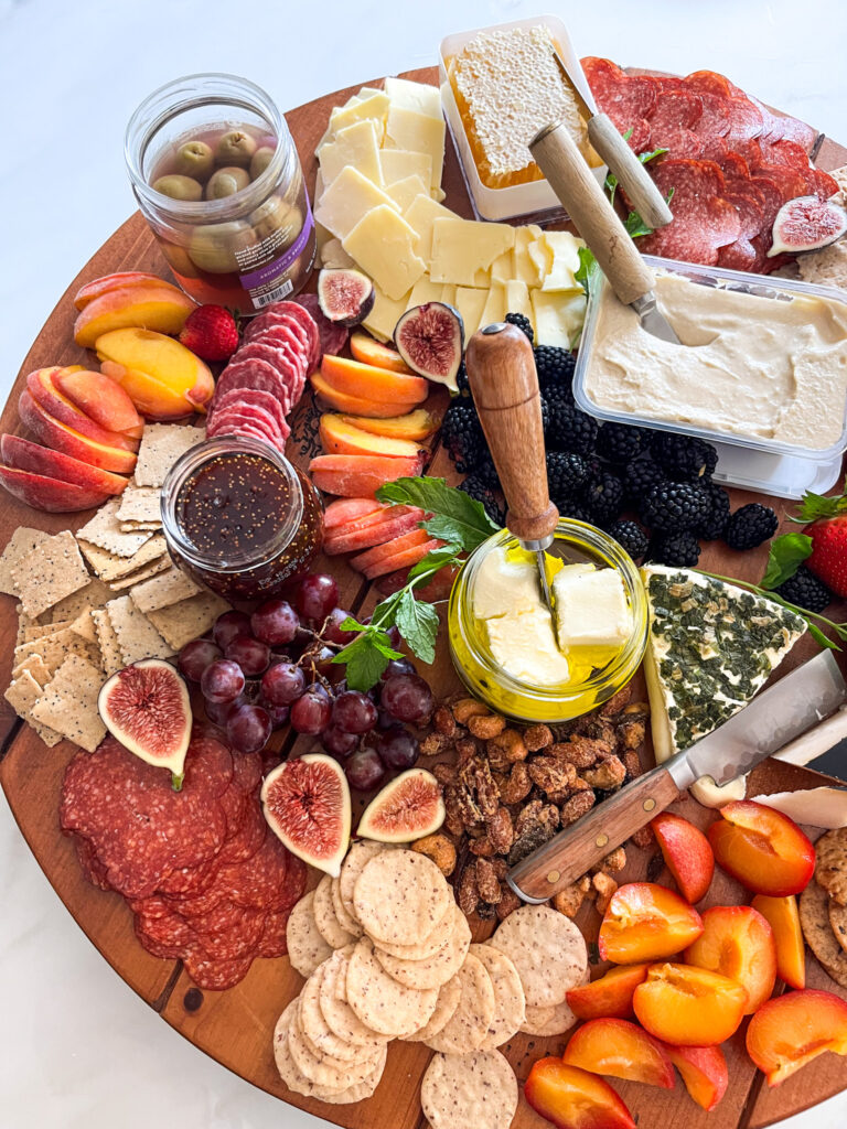 birthday cheese platter