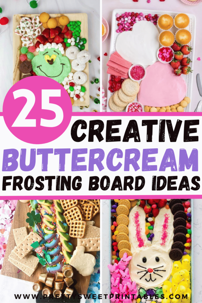 buttercream board ideas