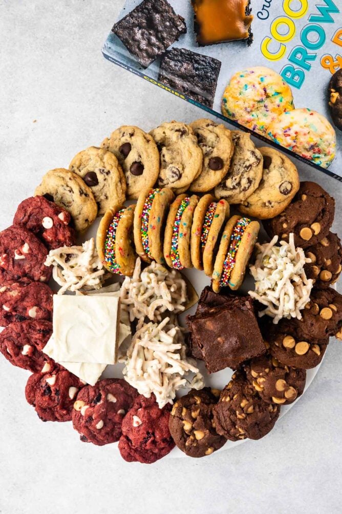 girls night cookie board