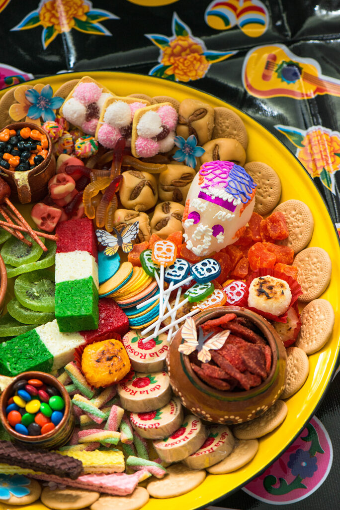 mexican candy charcuterie board