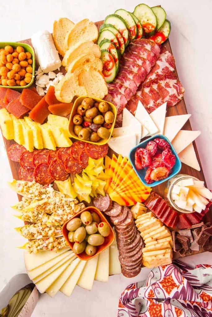 mexican charcuterie platter