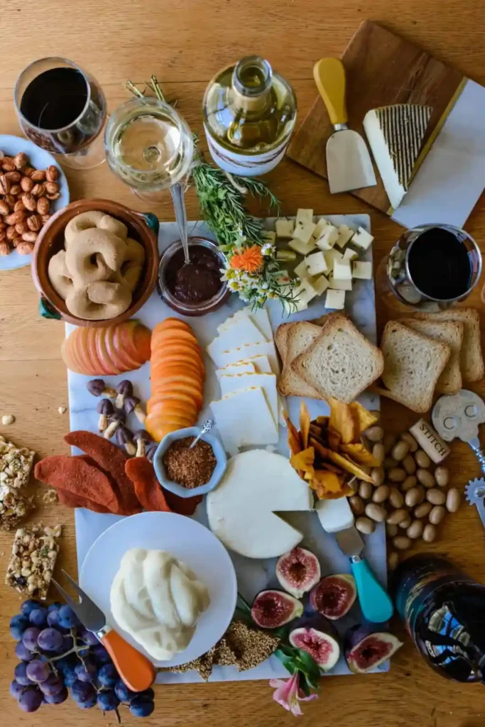 mexican cheese platter