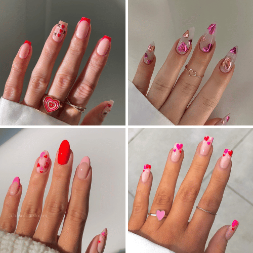 heart nail designs featured