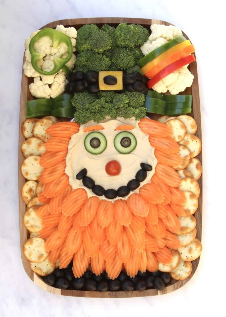 leprechaun snack board