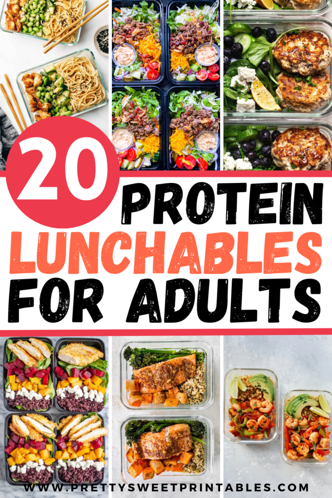 protein Lunchables for adults