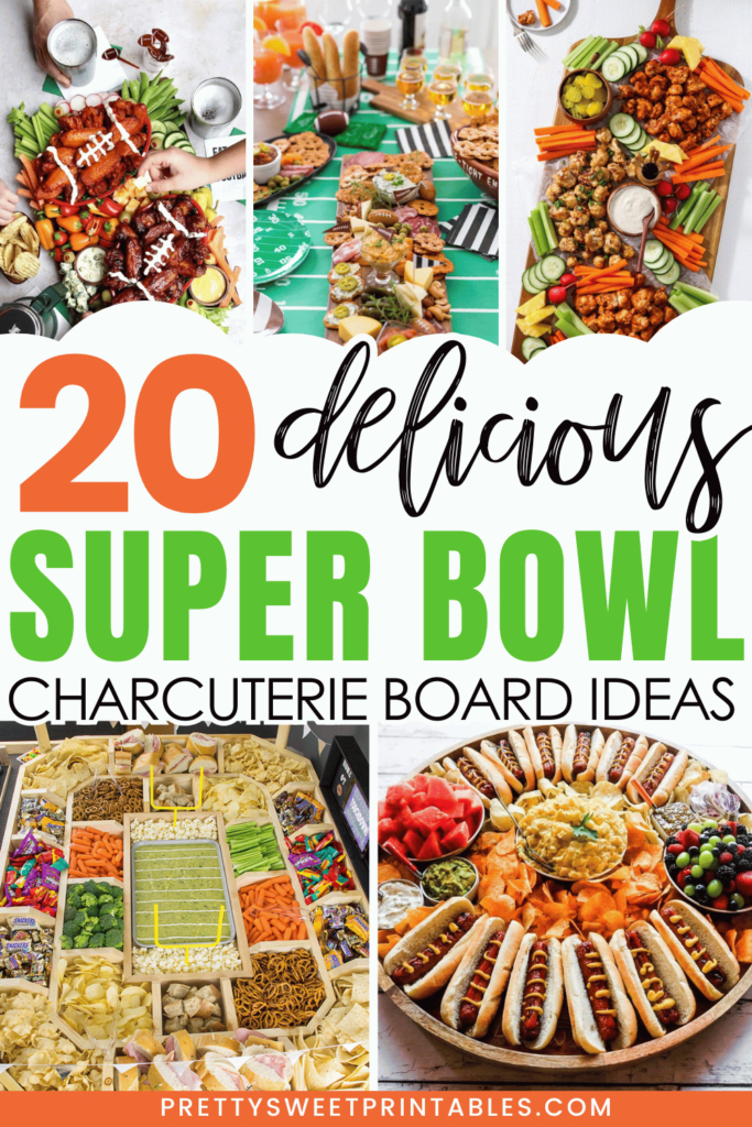 super bowl charcuterie board ideas